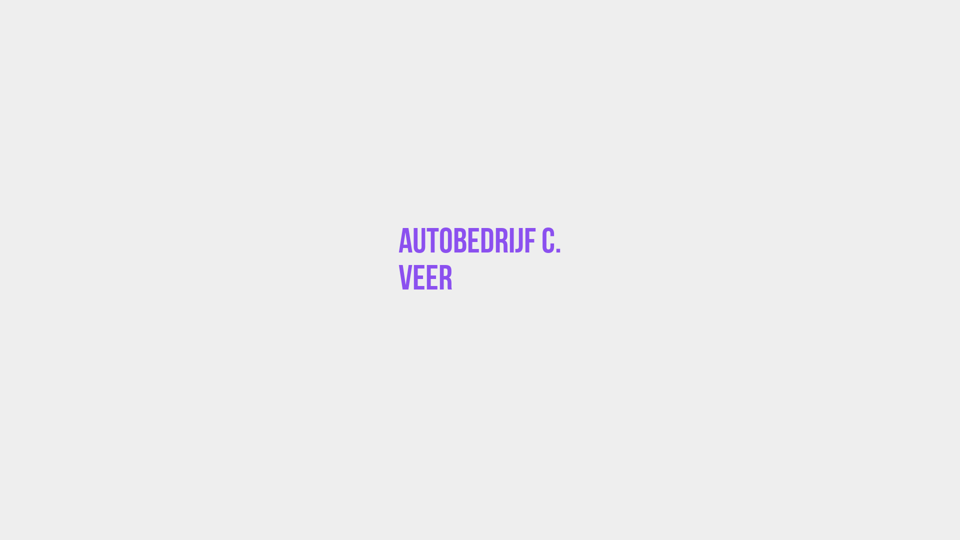 Placeholder image voor Autobedrijf C. Veer