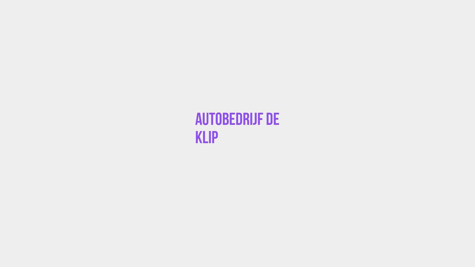 Placeholder image voor Autobedrijf De Klip