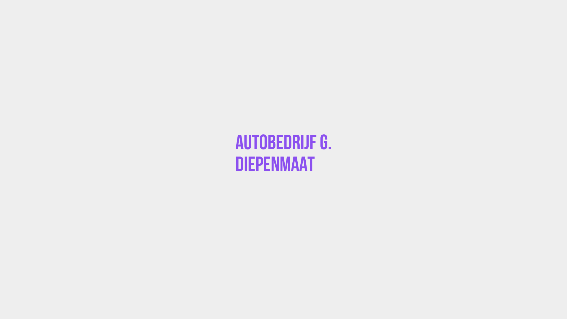 Placeholder image voor Autobedrijf G. Diepenmaat