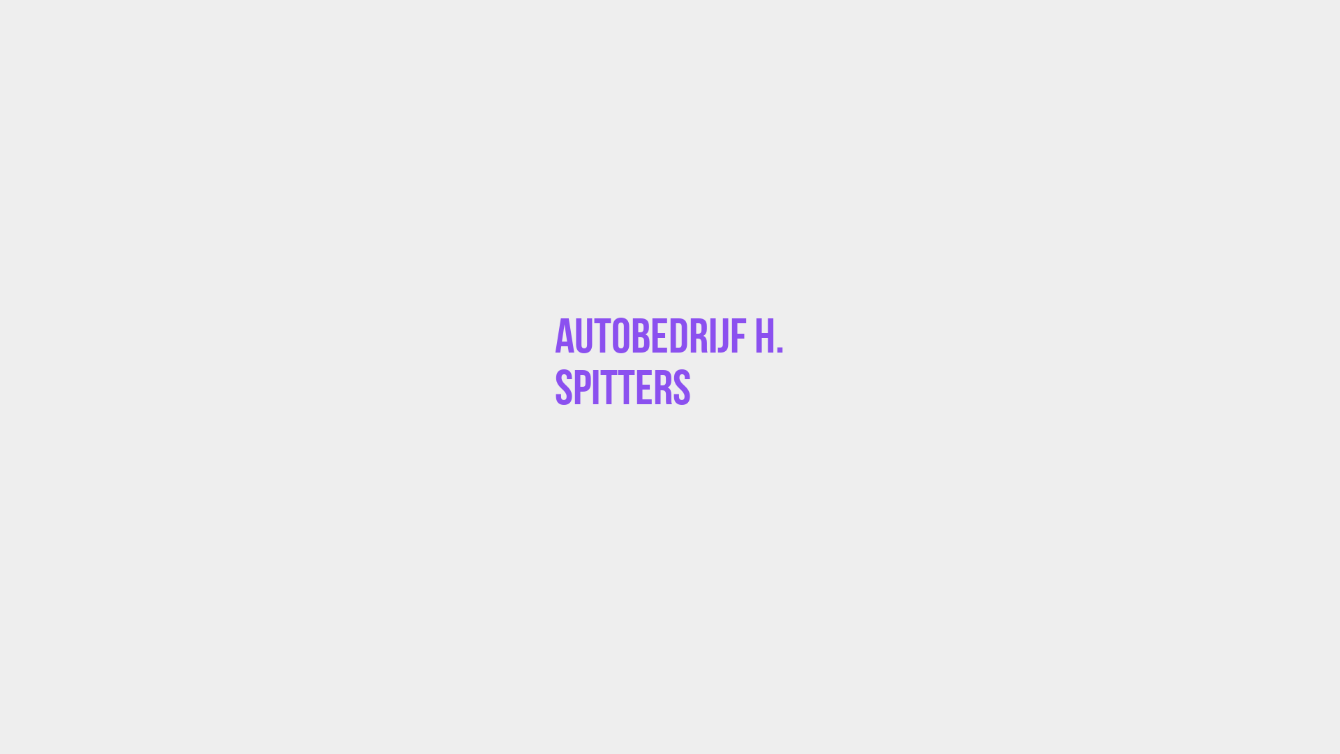 Placeholder image voor Autobedrijf H. Spitters