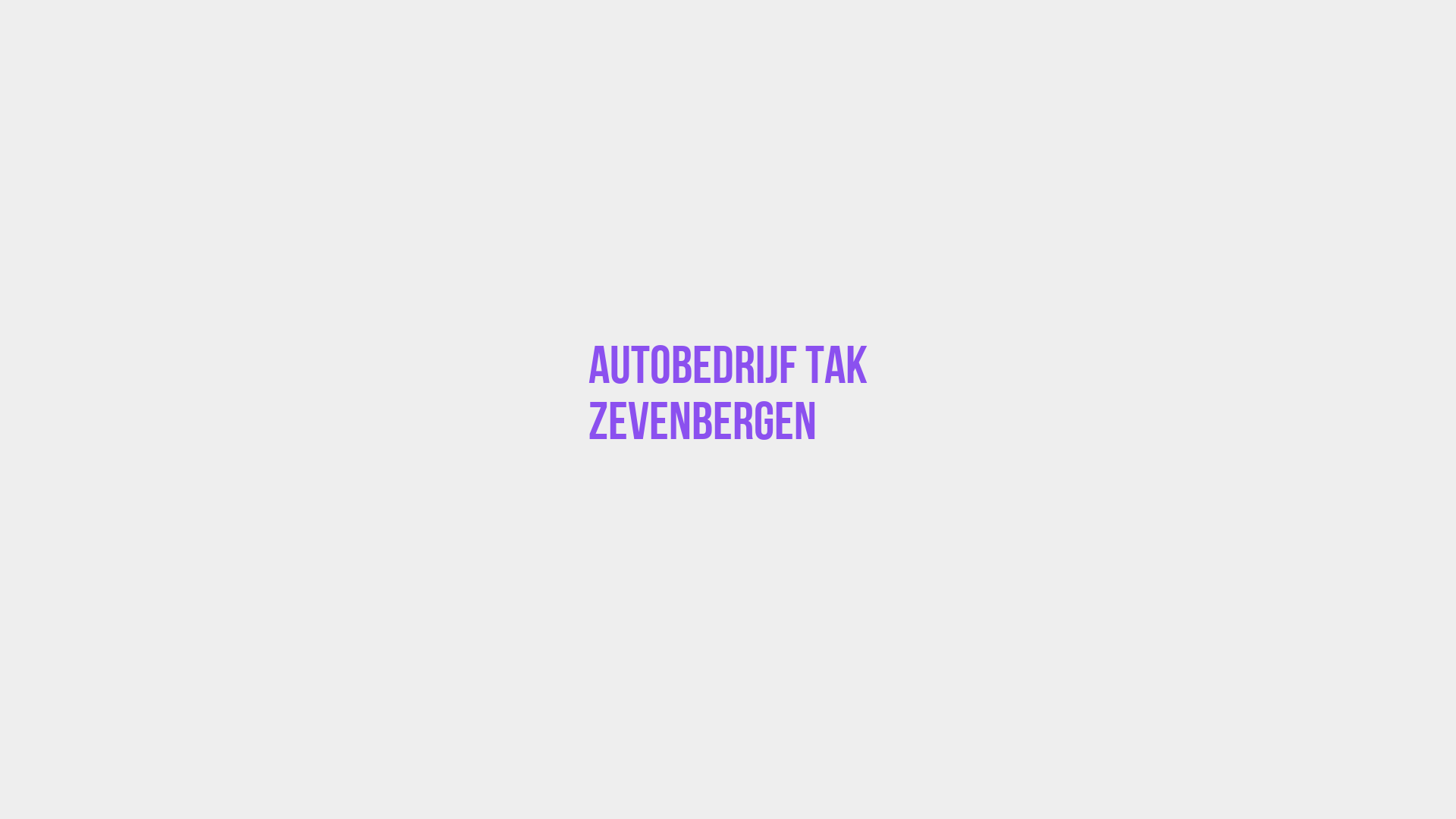 Placeholder image voor Autobedrijf Tak Zevenbergen