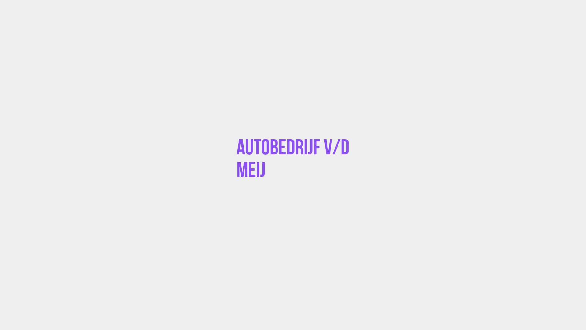 Placeholder image voor Autobedrijf V/D Meij