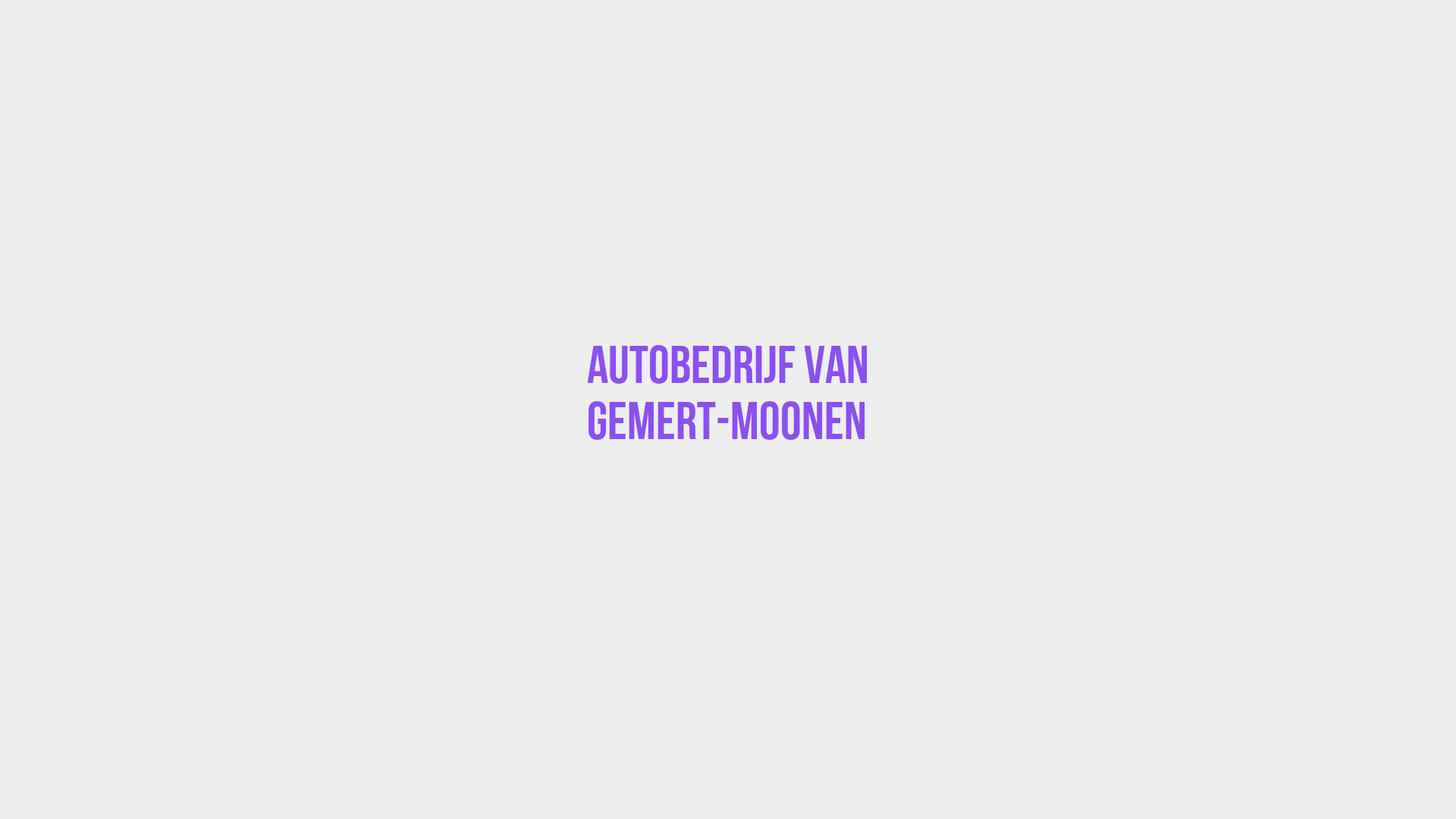 Placeholder image voor Autobedrijf Van Gemert-Moonen
