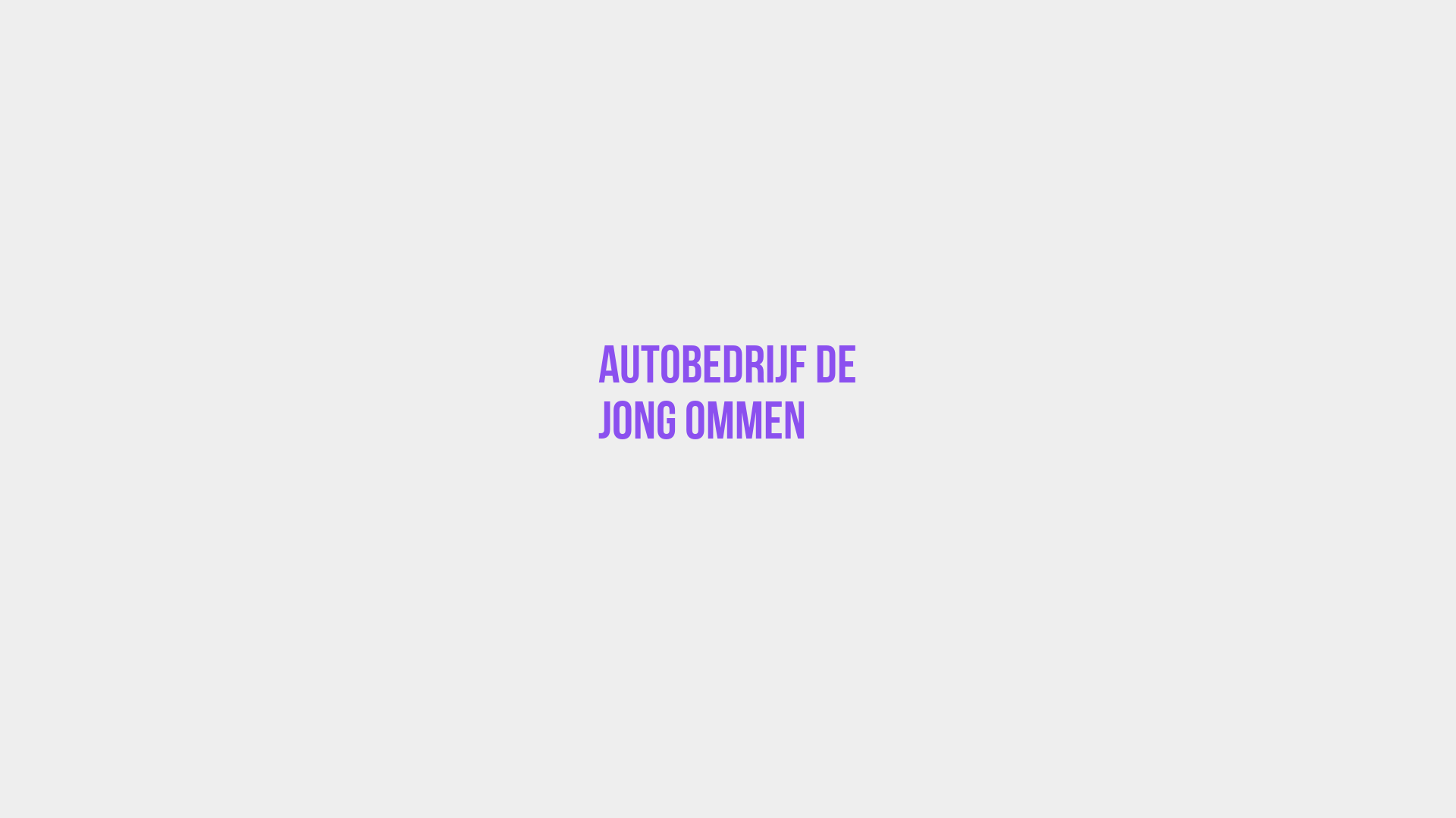Placeholder image voor Autobedrijf de Jong Ommen