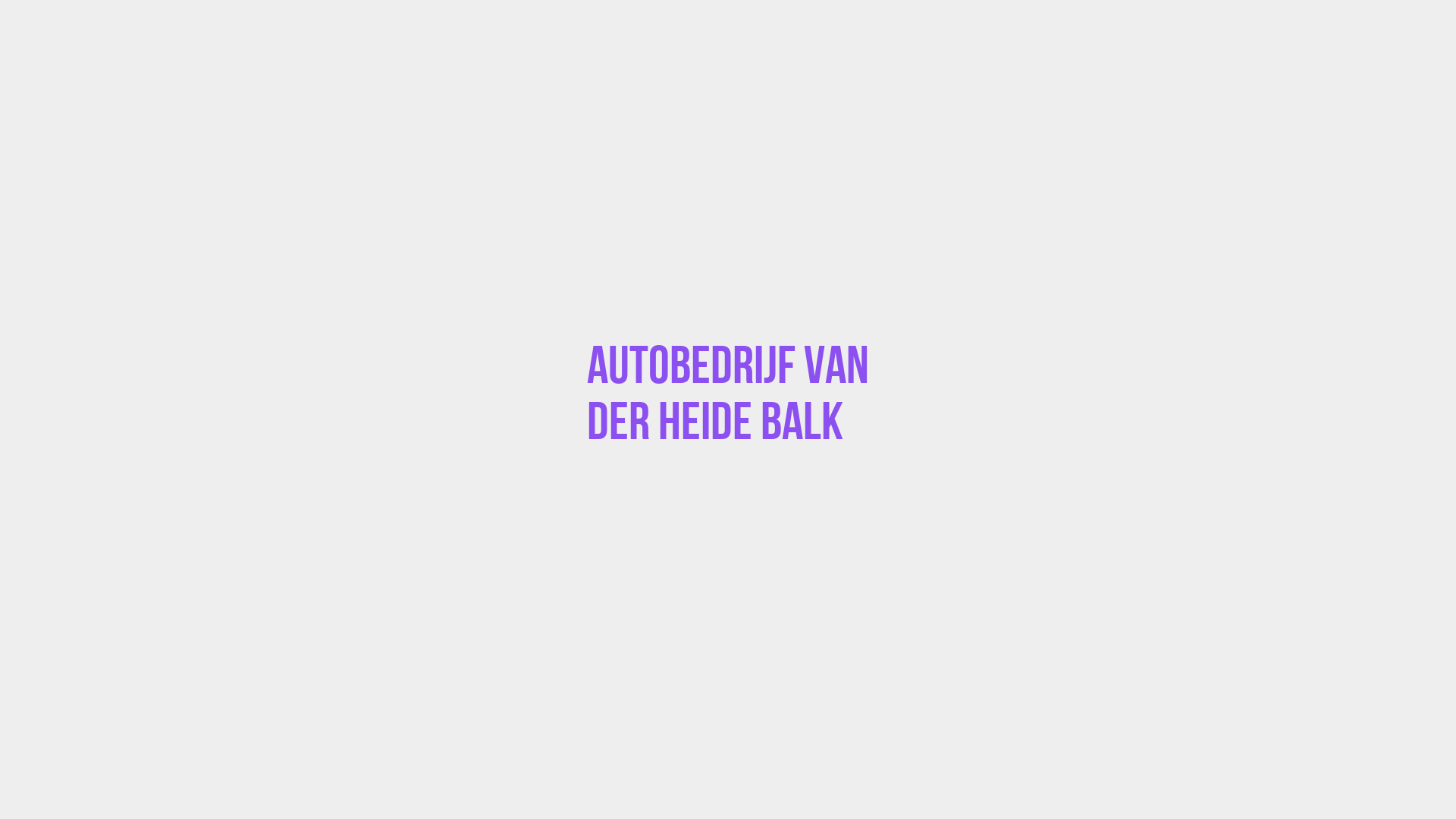 Placeholder image voor Autobedrijf van der Heide Balk