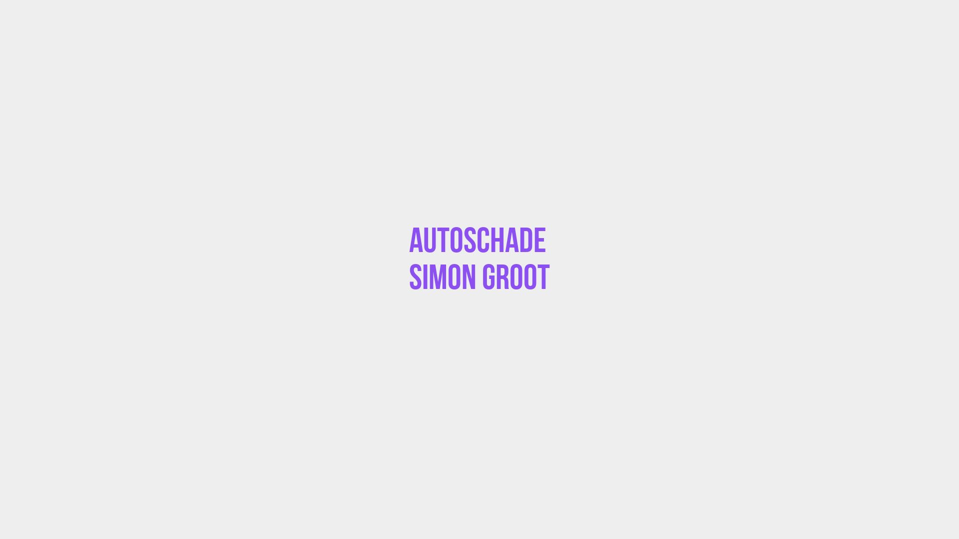 Placeholder image voor Autoschade Simon Groot