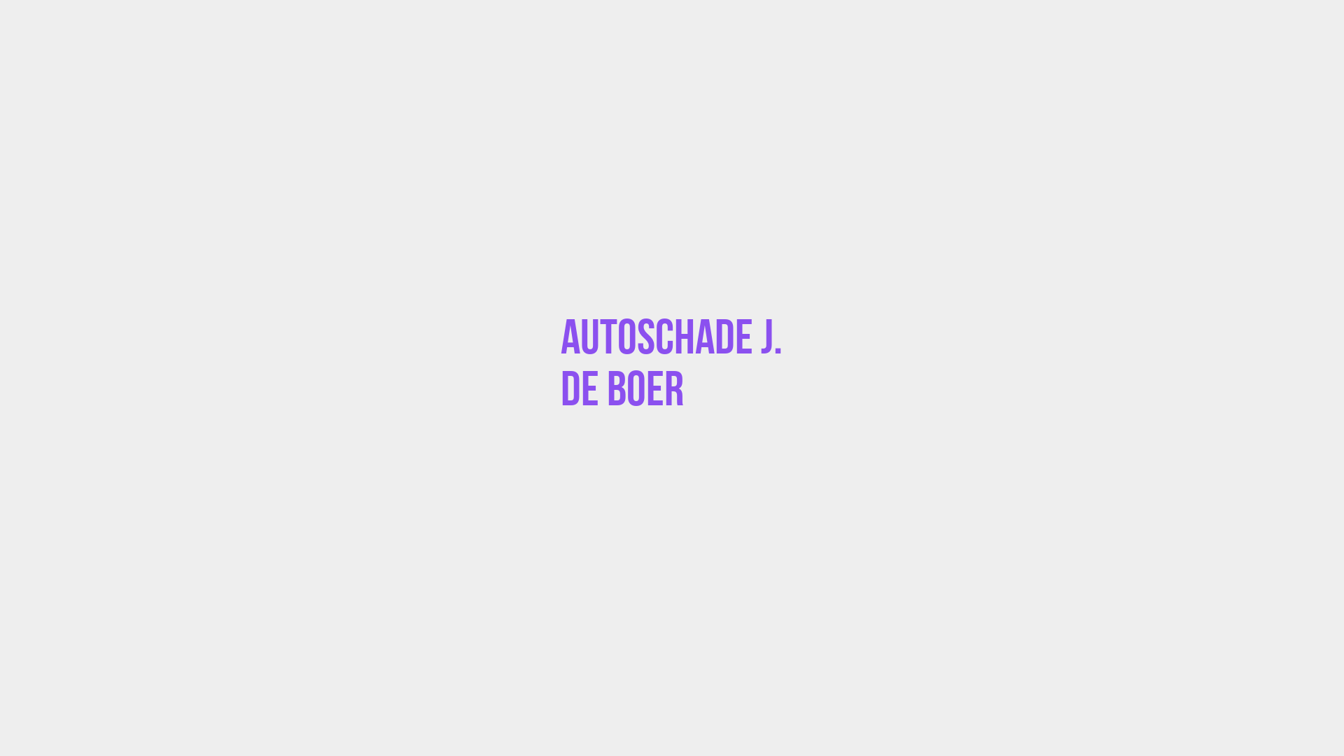 Placeholder image voor Autoschade J. de Boer
