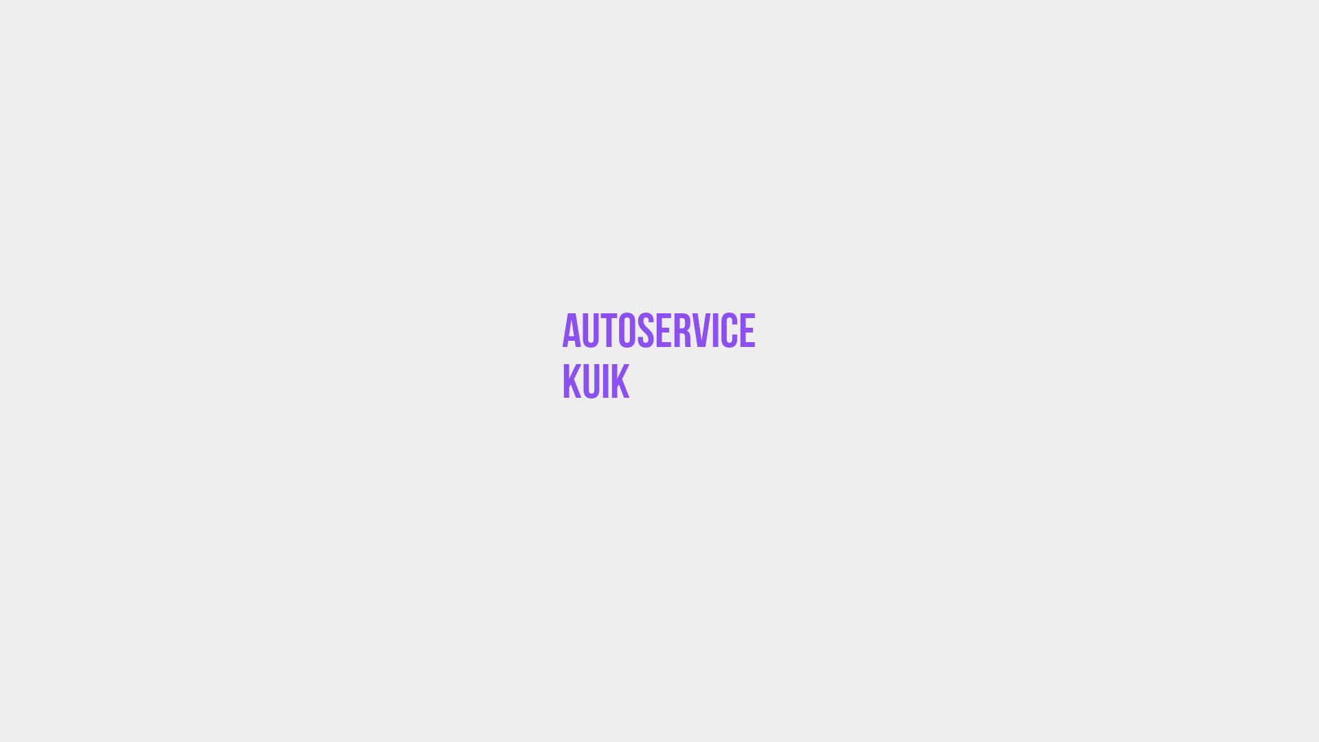 Placeholder image voor Autoservice Kuik