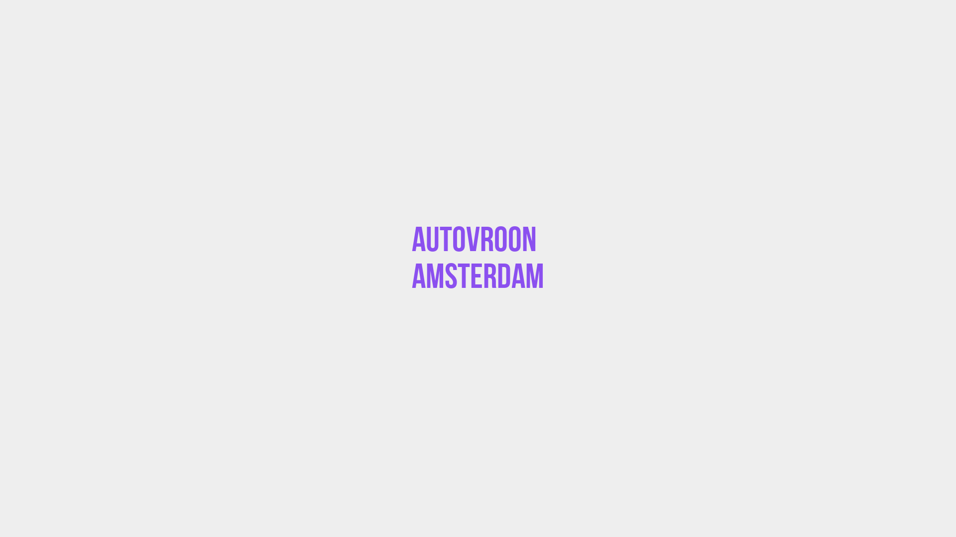Placeholder image voor Autovroon Amsterdam