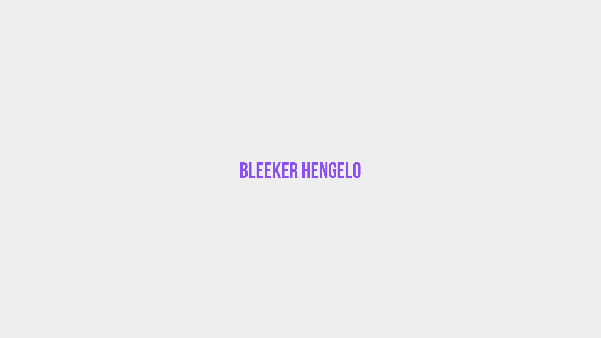 Placeholder image voor Bleeker Hengelo