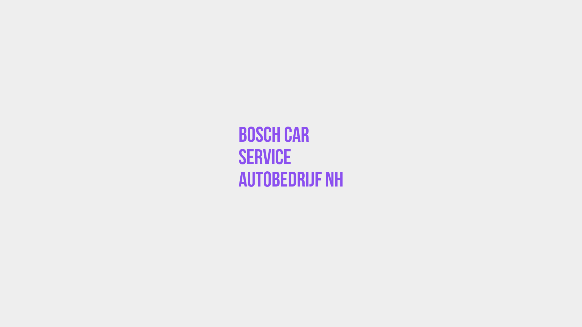 Placeholder image voor Bosch Car Service Autobedrijf NH