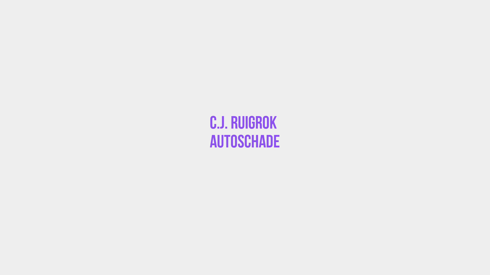 Placeholder image voor C.J. Ruigrok Autoschade