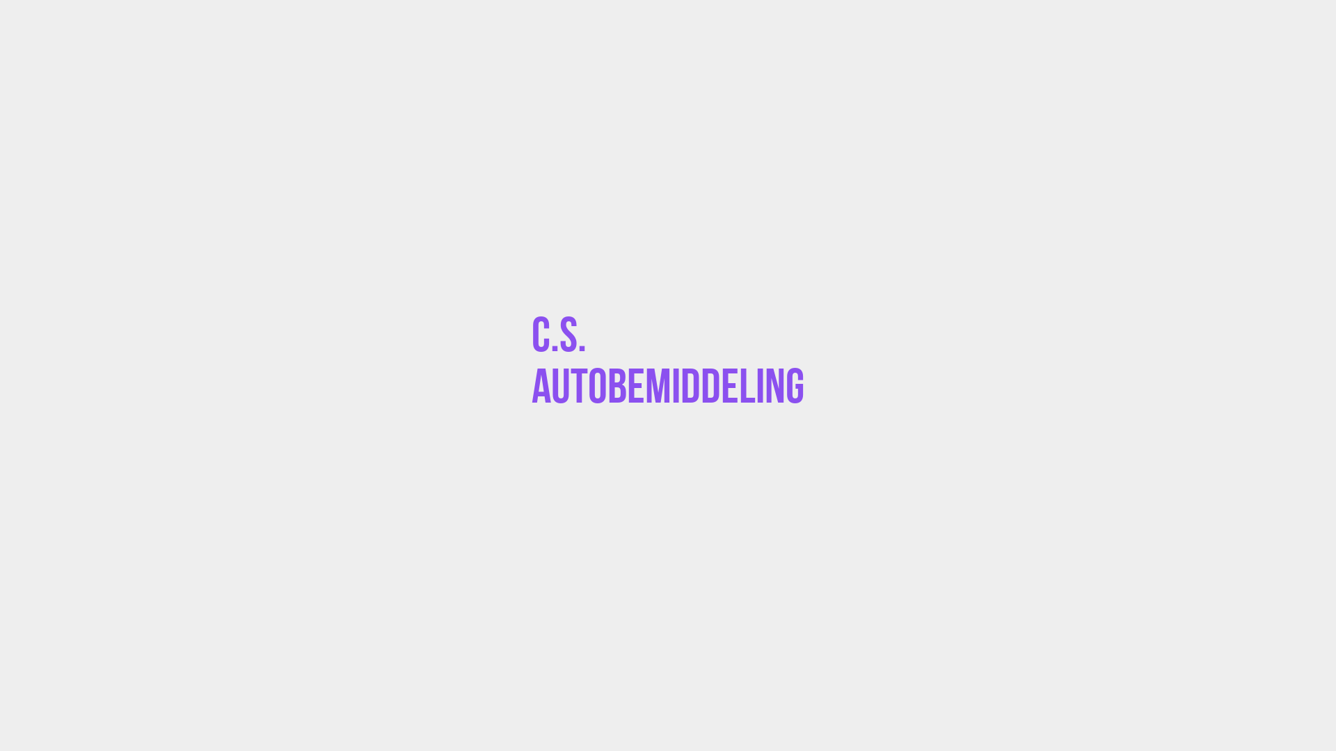 Placeholder image voor C.S.  Autobemiddeling
