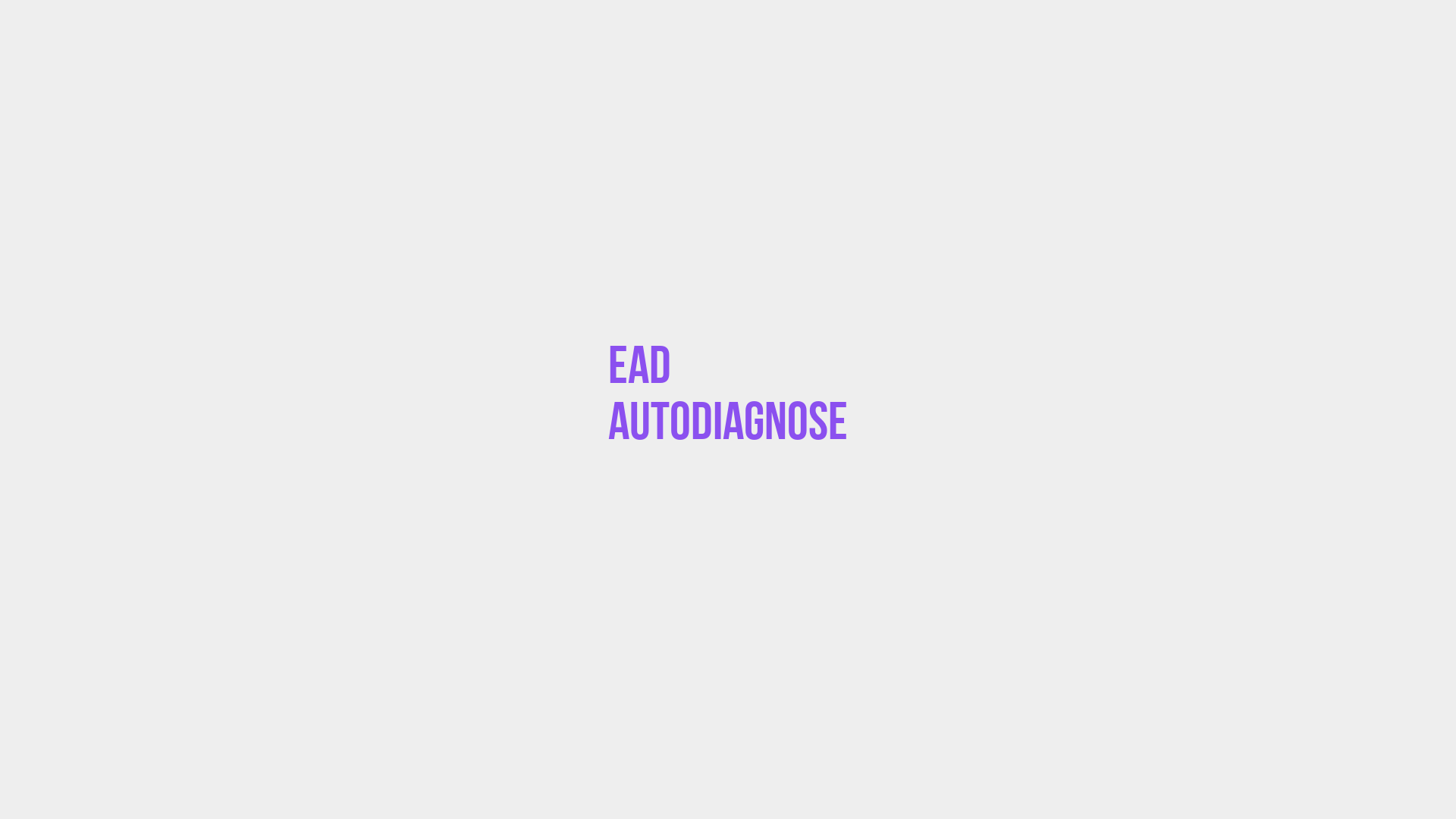 Placeholder image voor EAD Autodiagnose