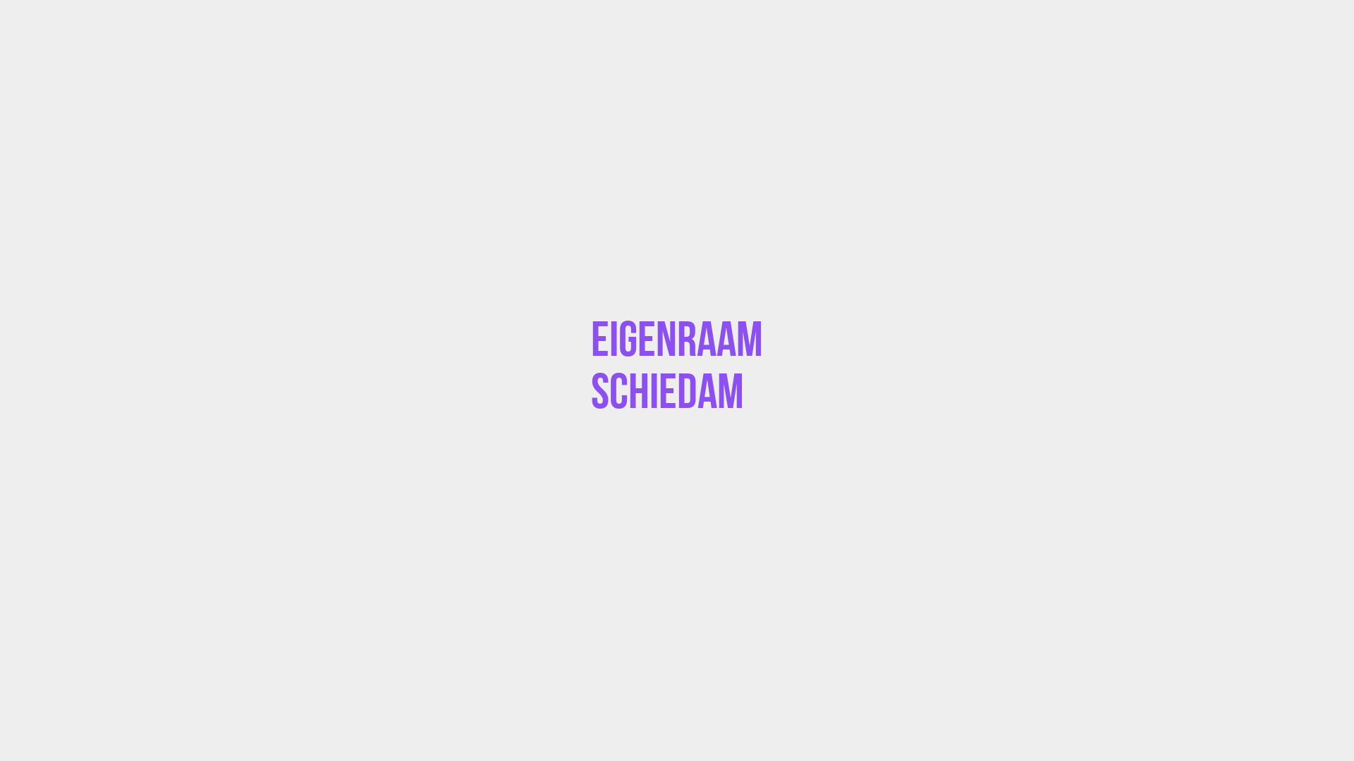 Placeholder image voor Eigenraam Schiedam