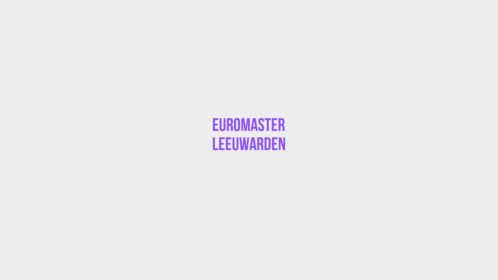 Placeholder image voor Euromaster Leeuwarden
