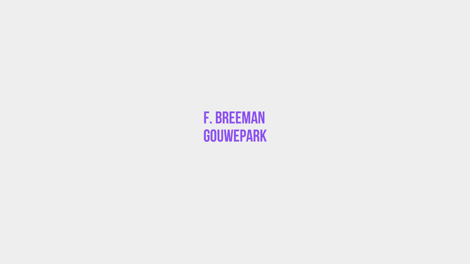 Placeholder image voor F. Breeman Gouwepark