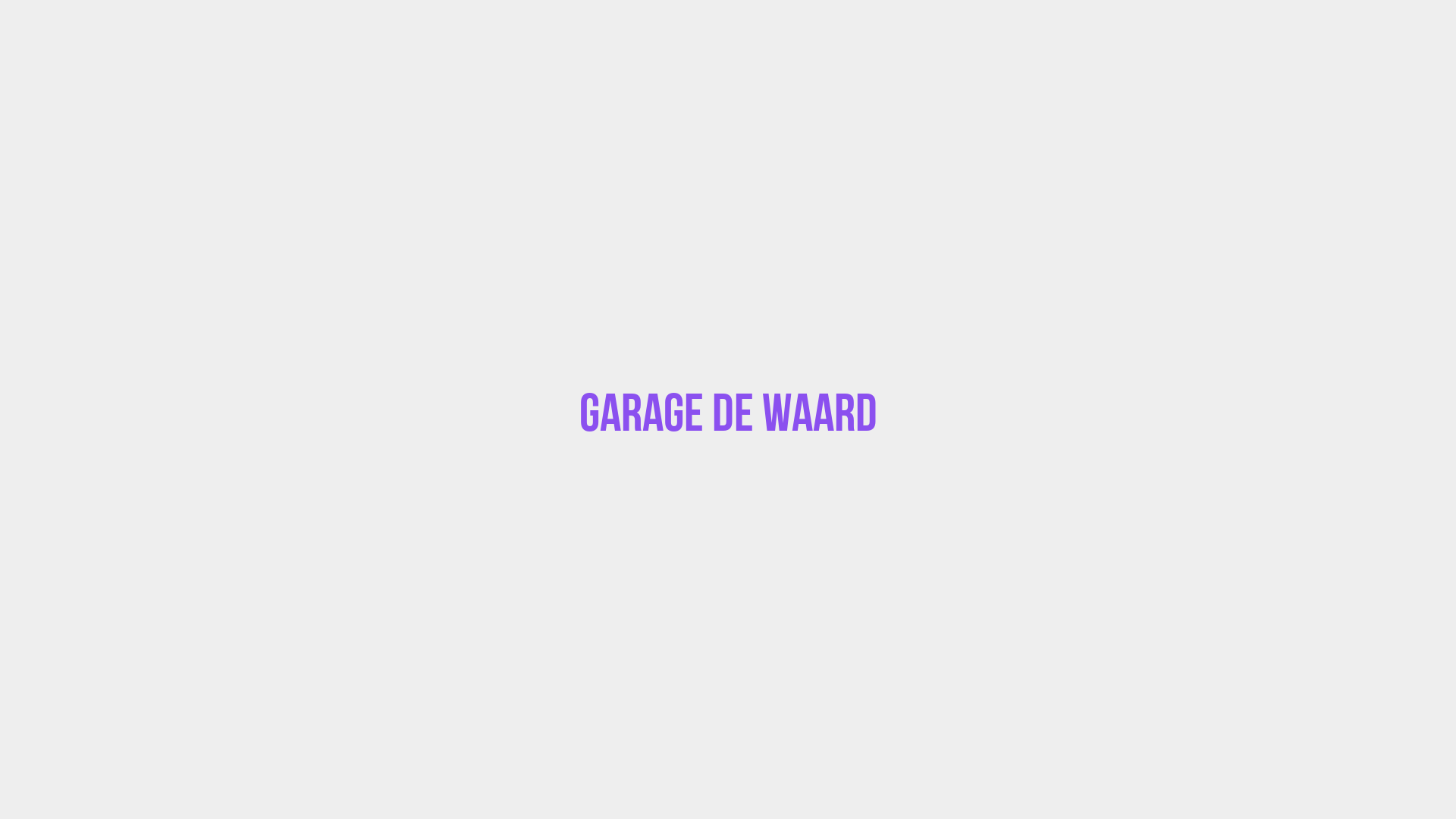 Placeholder image voor Garage De Waard