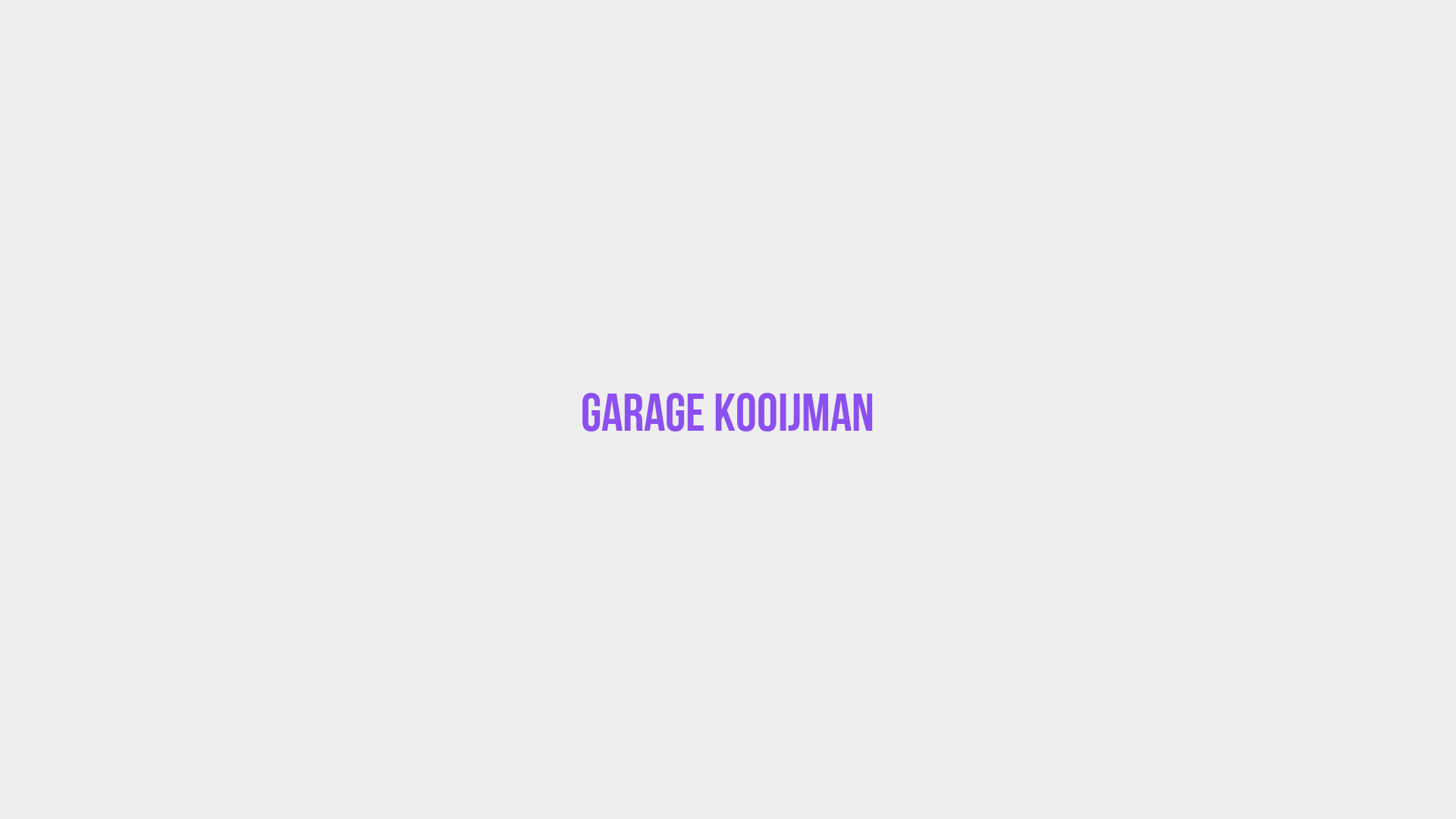 Placeholder image voor Garage Kooijman
