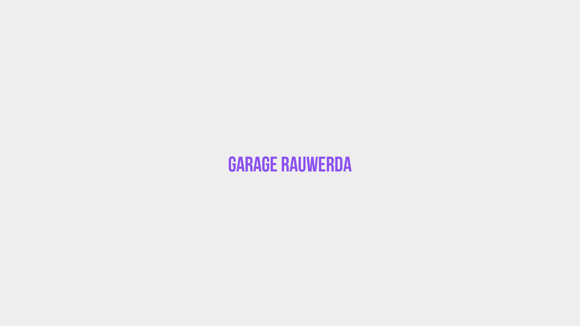 Placeholder image voor Garage Rauwerda