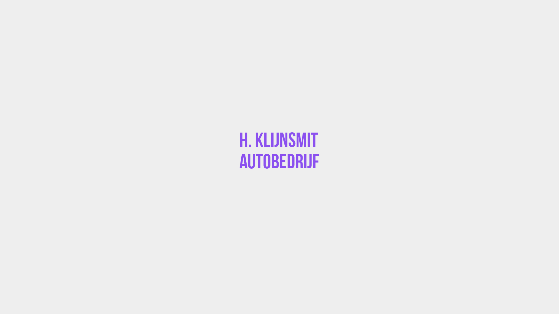 Placeholder image voor H. Klijnsmit Autobedrijf