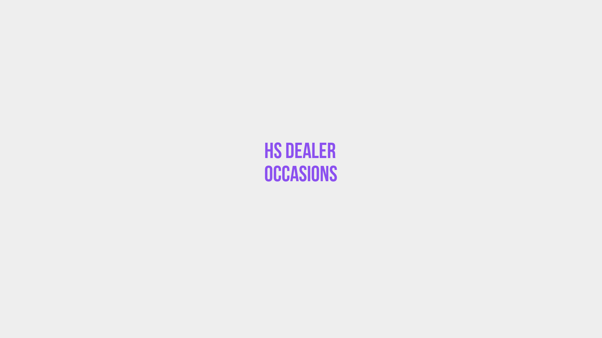 Placeholder image voor HS Dealer Occasions