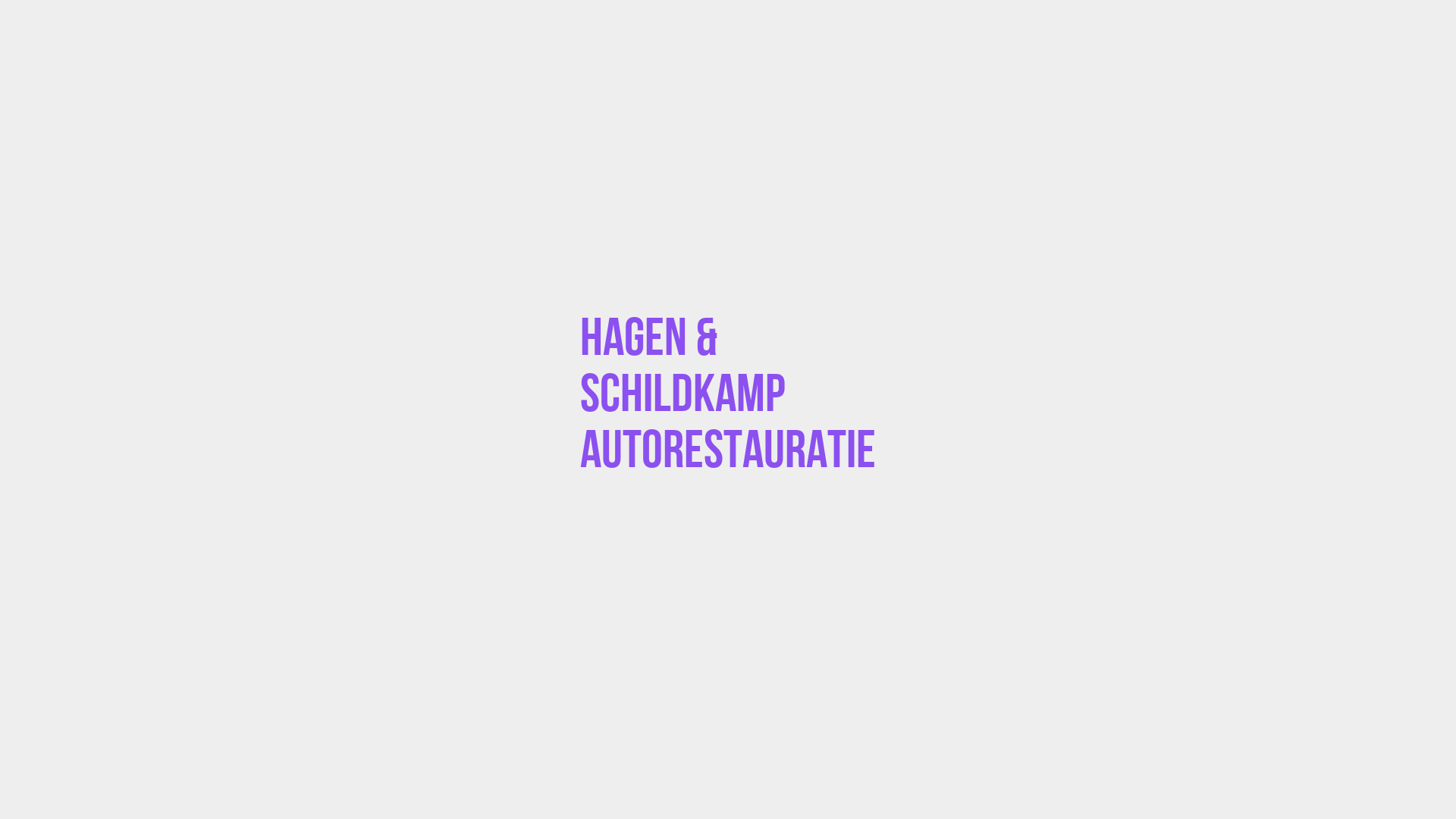 Placeholder image voor Hagen & Schildkamp Autorestauratie