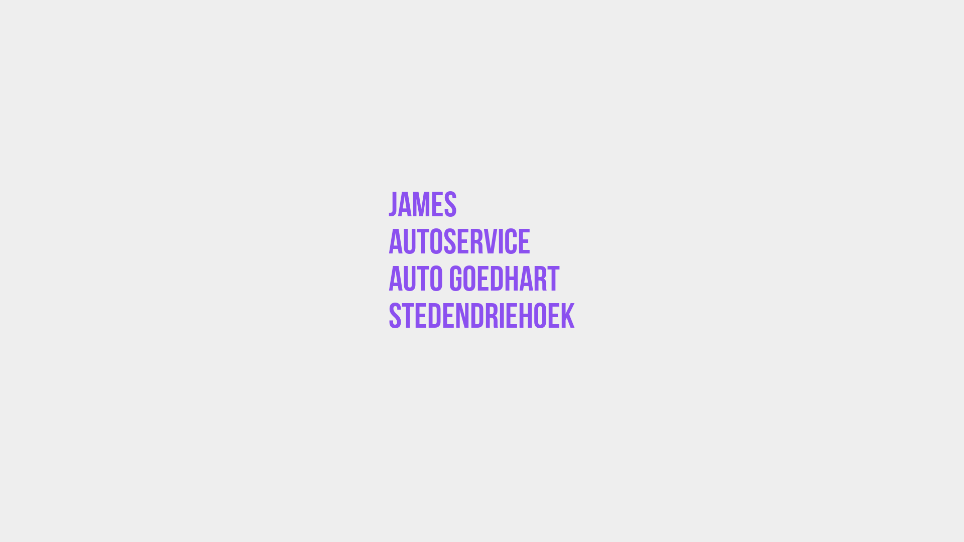 Placeholder image voor James Autoservice Auto Goedhart Stedendriehoek
