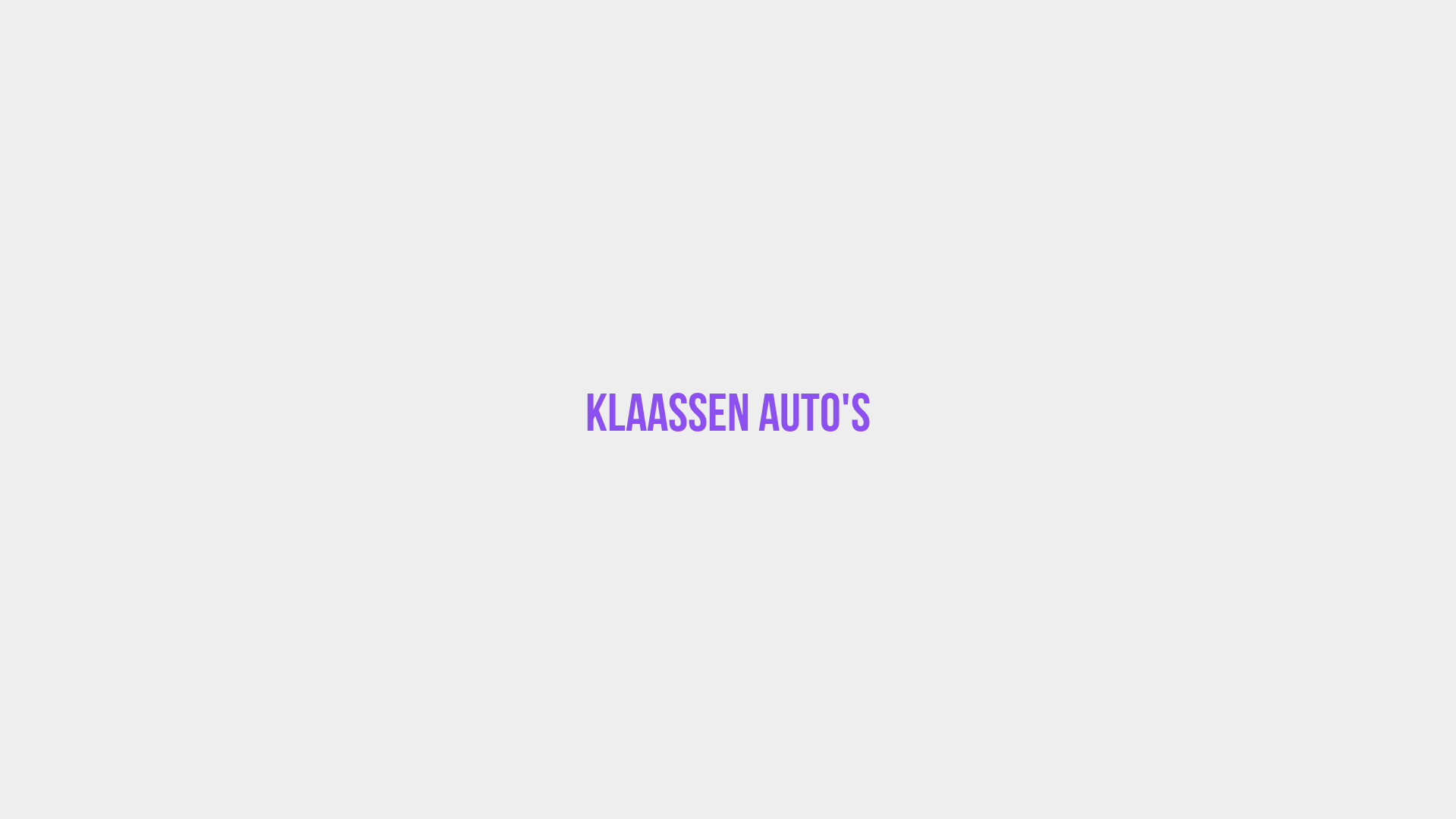 Placeholder image voor Klaassen Auto's
