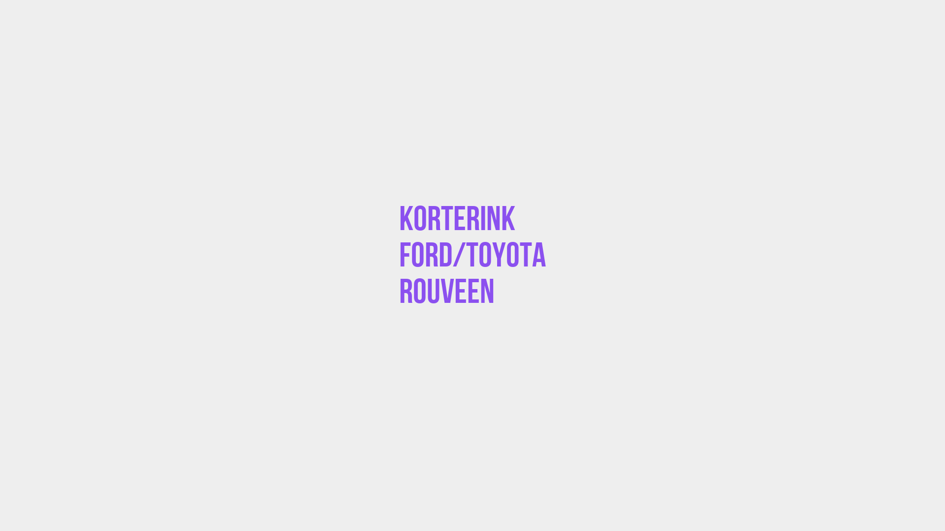 Placeholder image voor Korterink Ford/Toyota Rouveen
