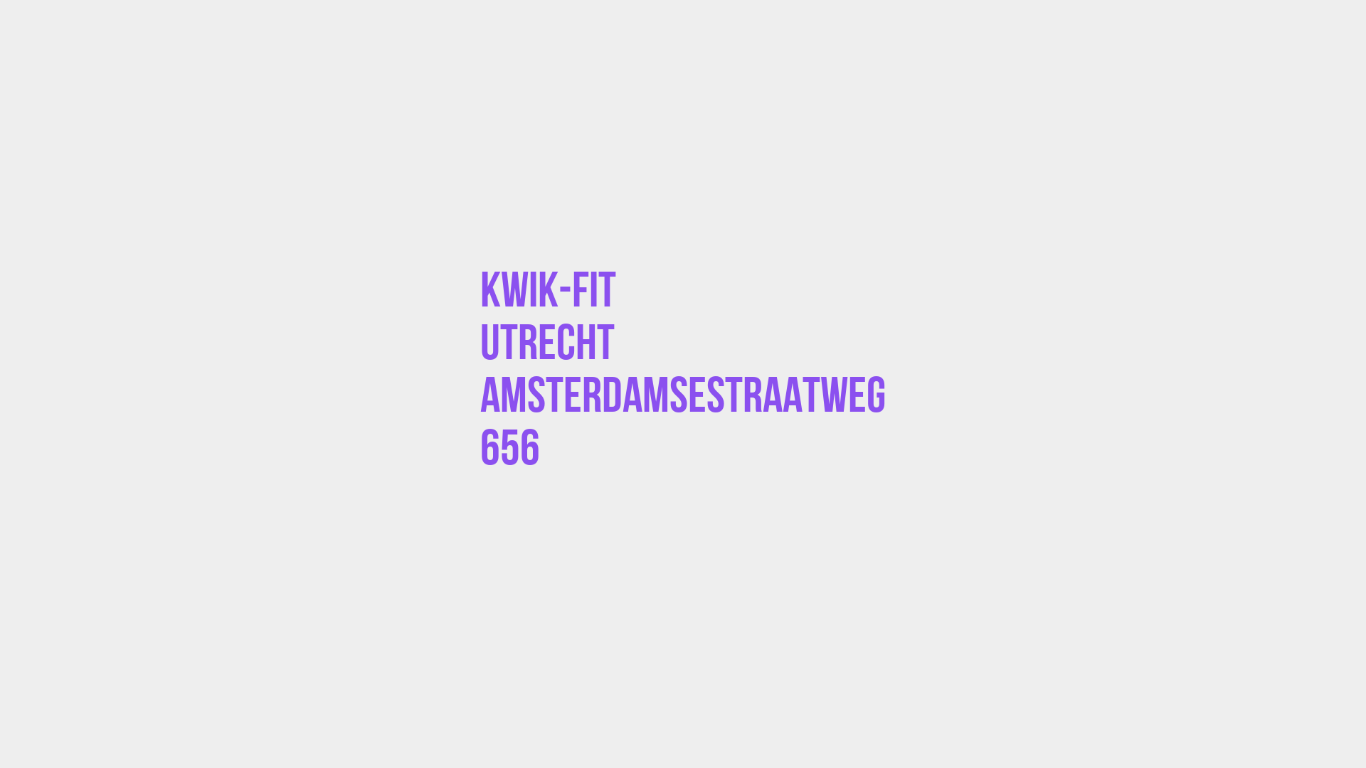 Placeholder image voor Kwik-Fit Utrecht Amsterdamsestraatweg 656