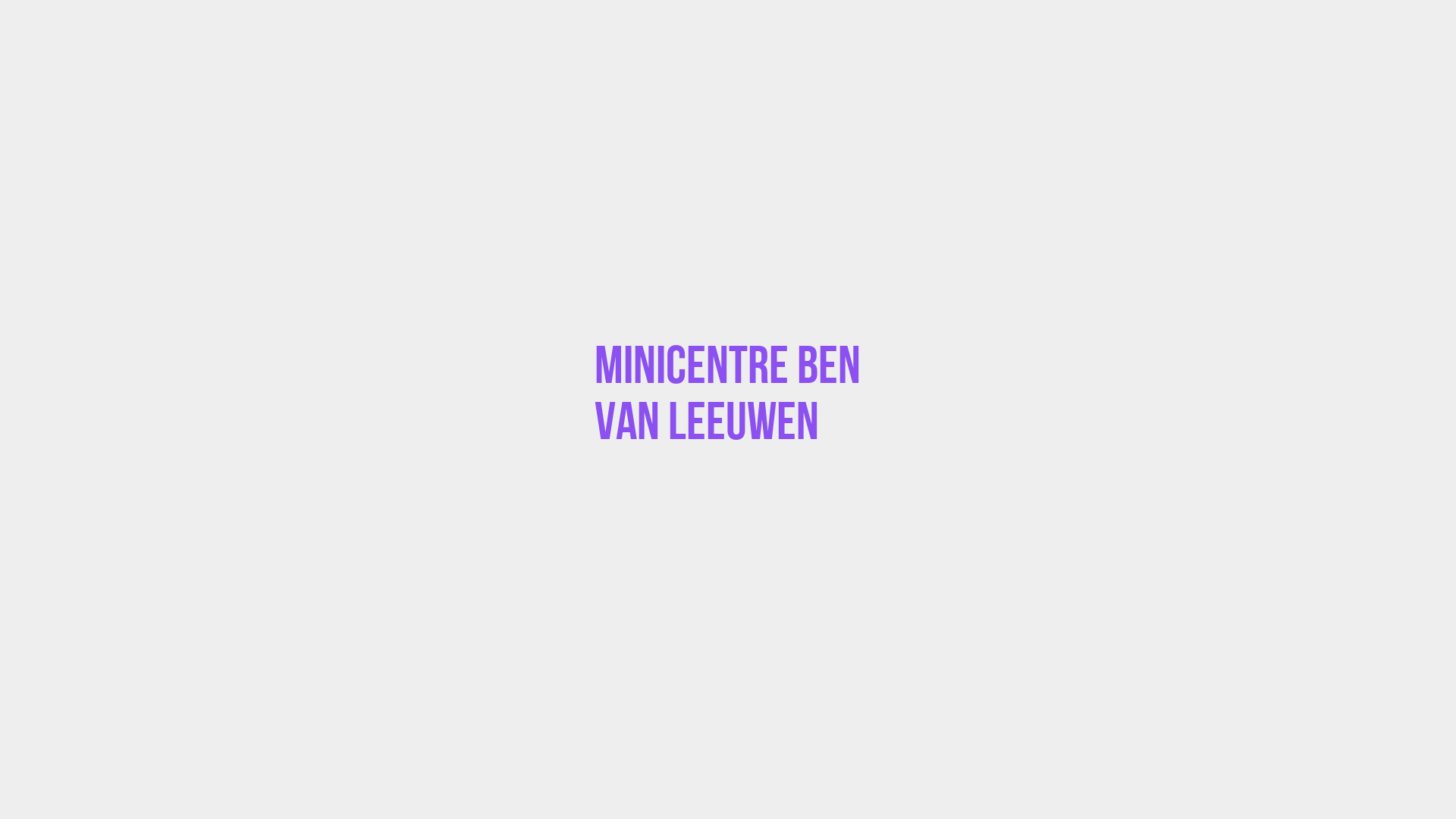 Placeholder image voor Minicentre Ben van Leeuwen