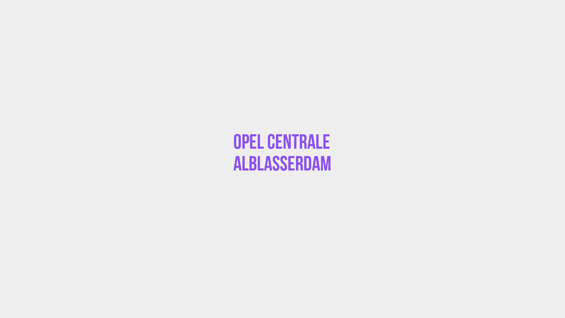 Placeholder image voor Opel Centrale Alblasserdam