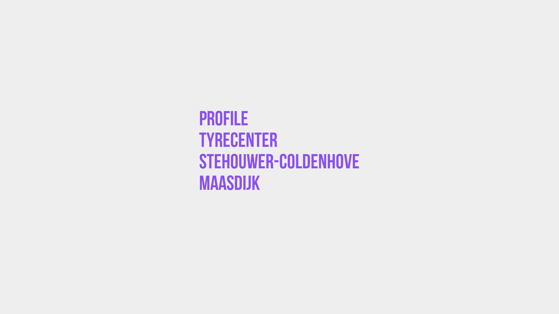Placeholder image voor Profile Tyrecenter Stehouwer-coldenhove Maasdijk