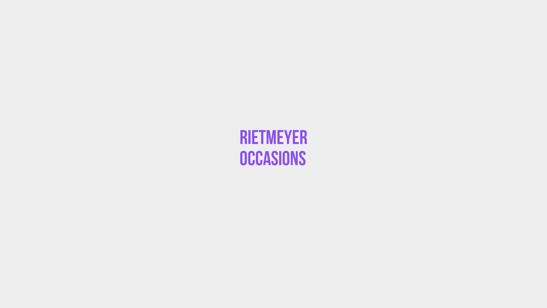Placeholder image voor Rietmeyer Occasions