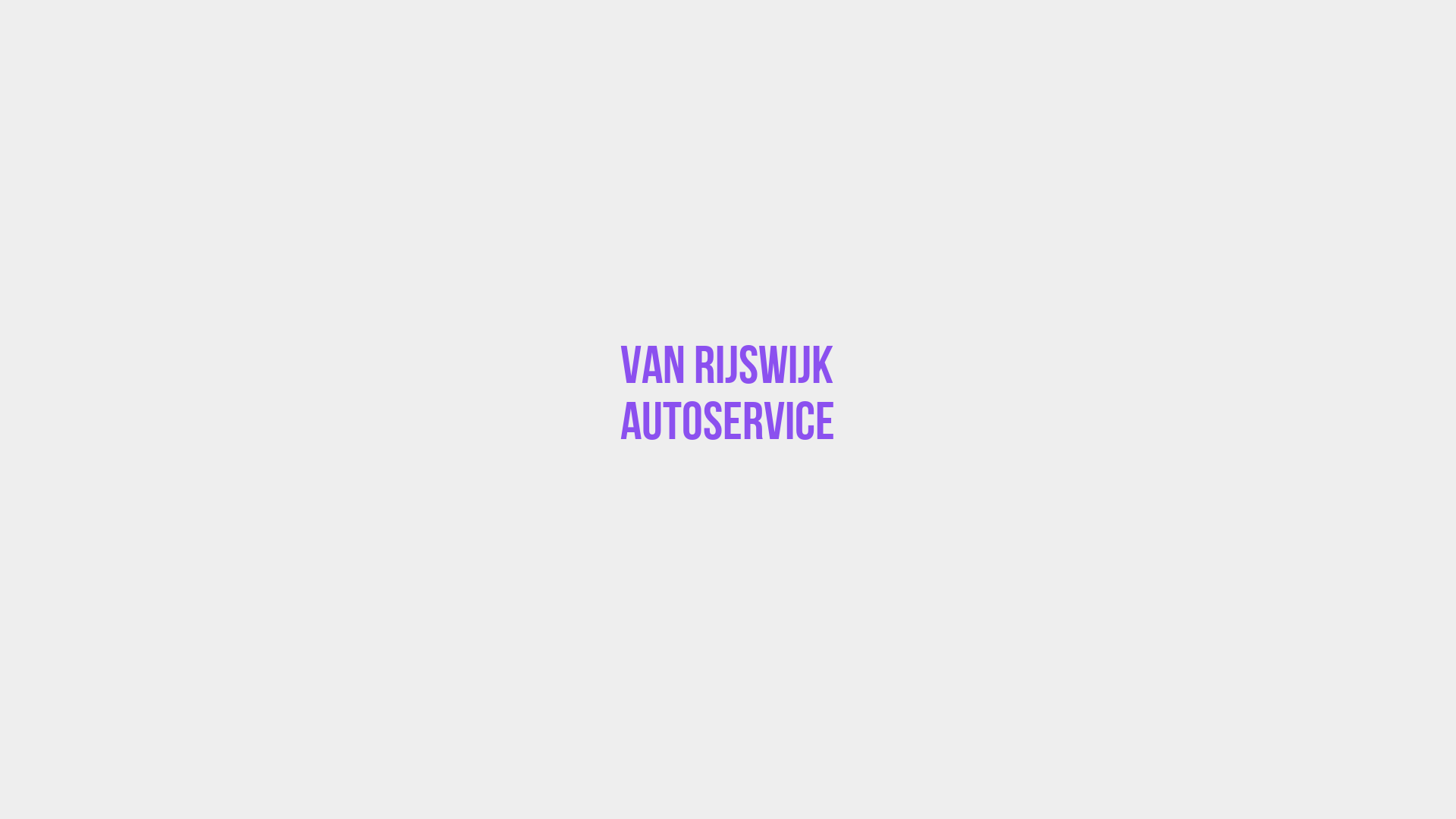 Placeholder image voor Van Rijswijk Autoservice