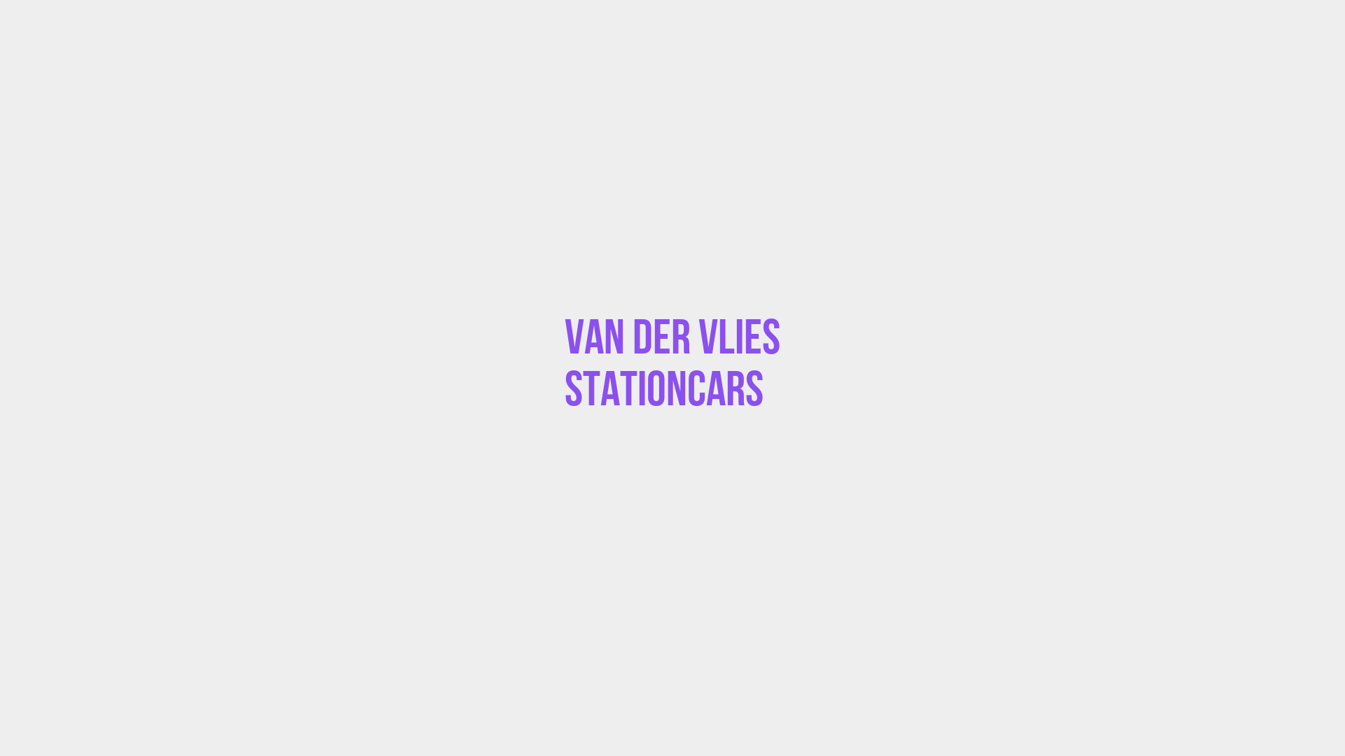 Placeholder image voor Van der Vlies Stationcars
