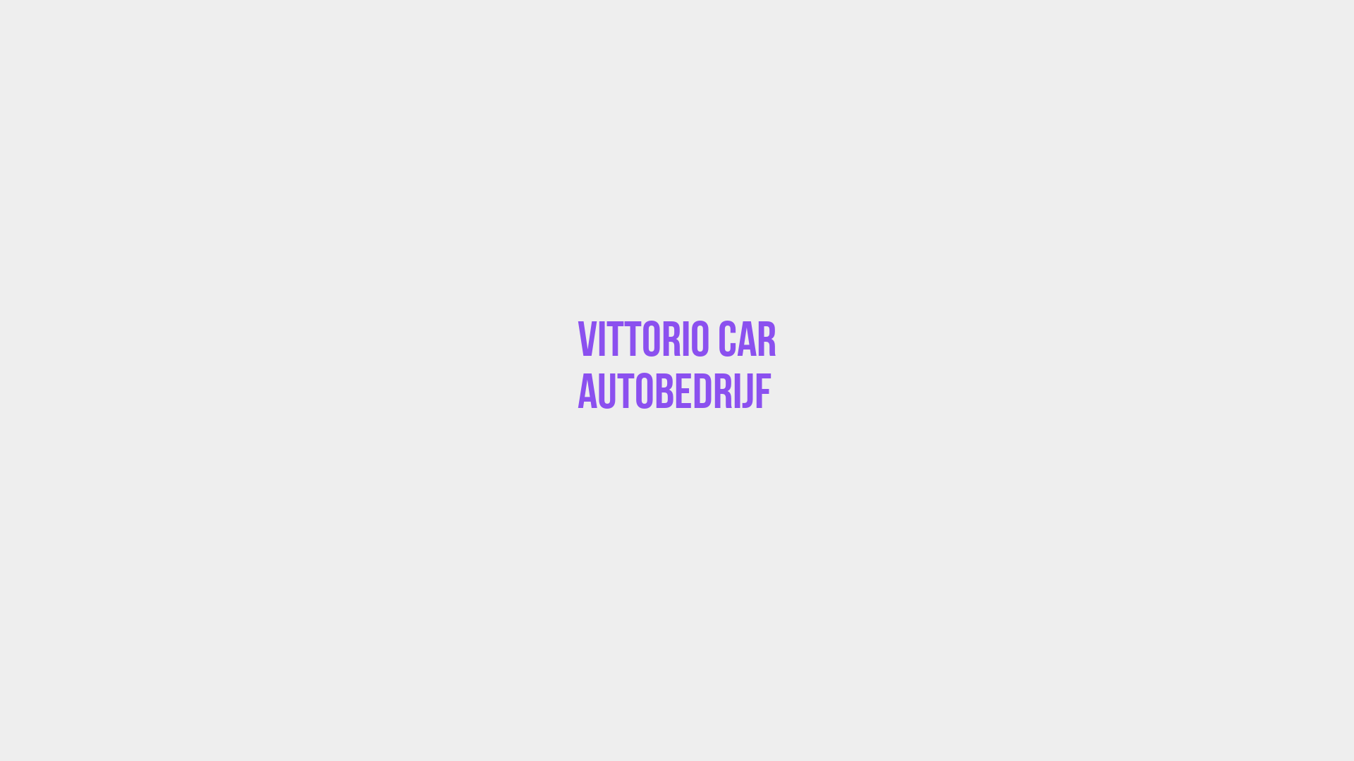 Placeholder image voor Vittorio Car Autobedrijf
