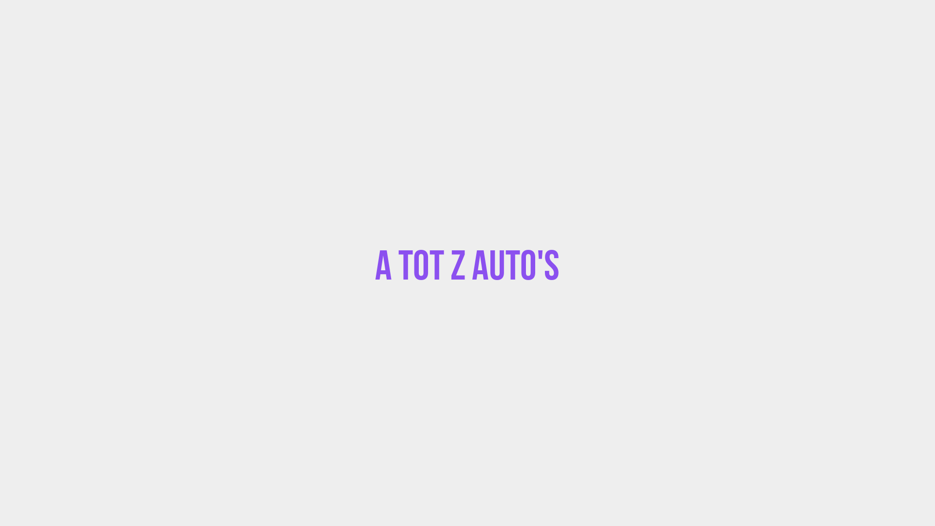 Placeholder image voor A tot z auto's