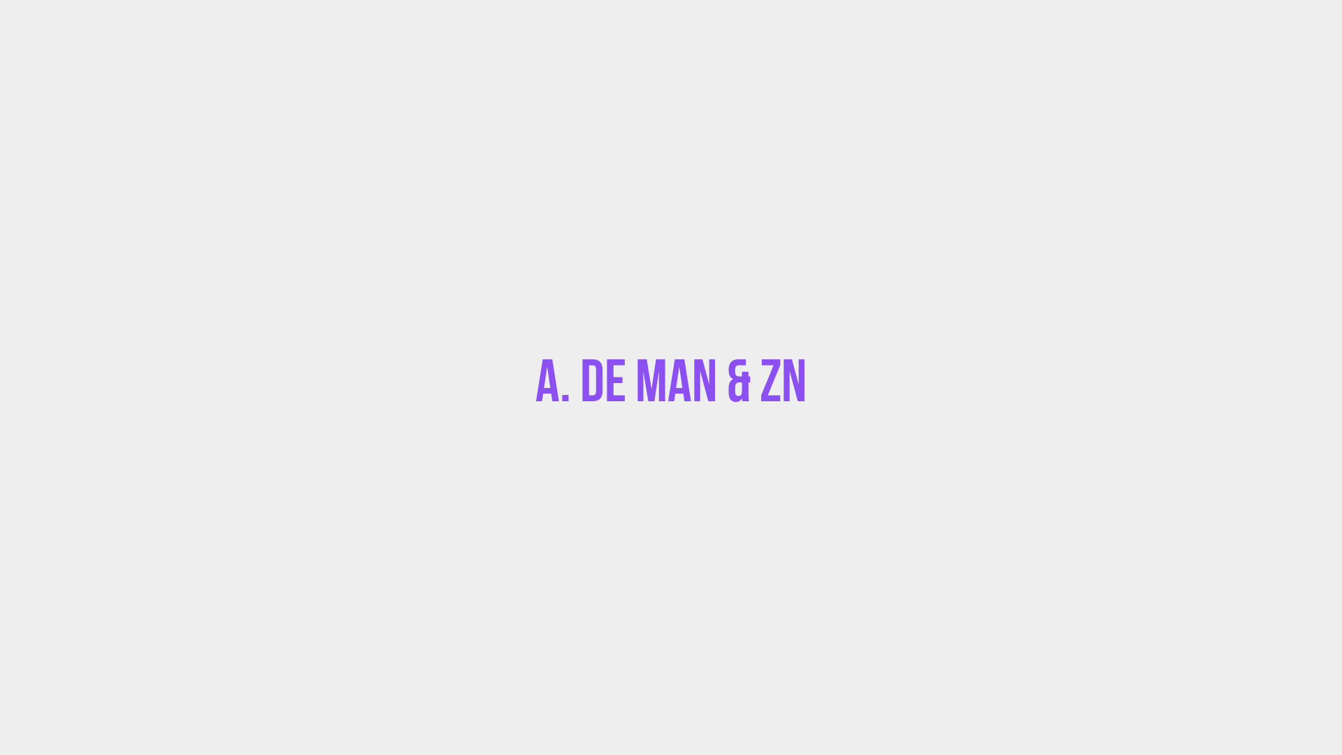 Placeholder image voor A. de Man & Zn