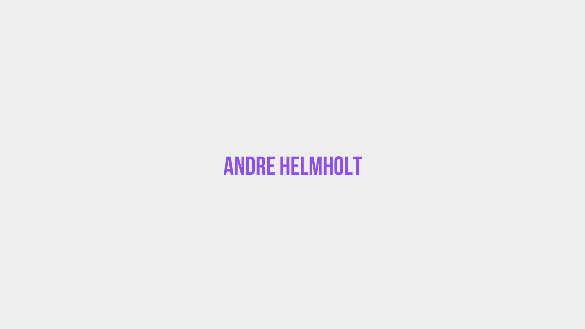 Placeholder image voor Andre Helmholt