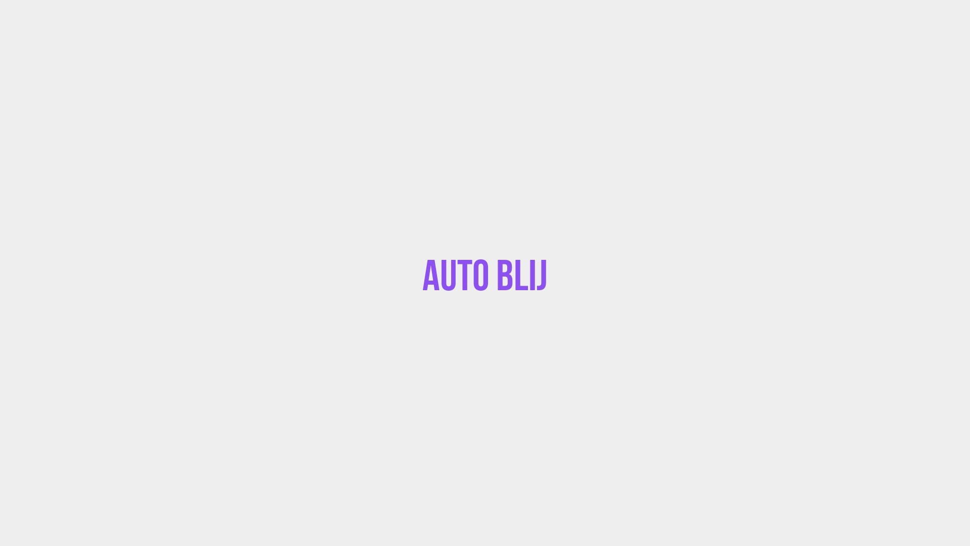 Placeholder image voor Auto Blij