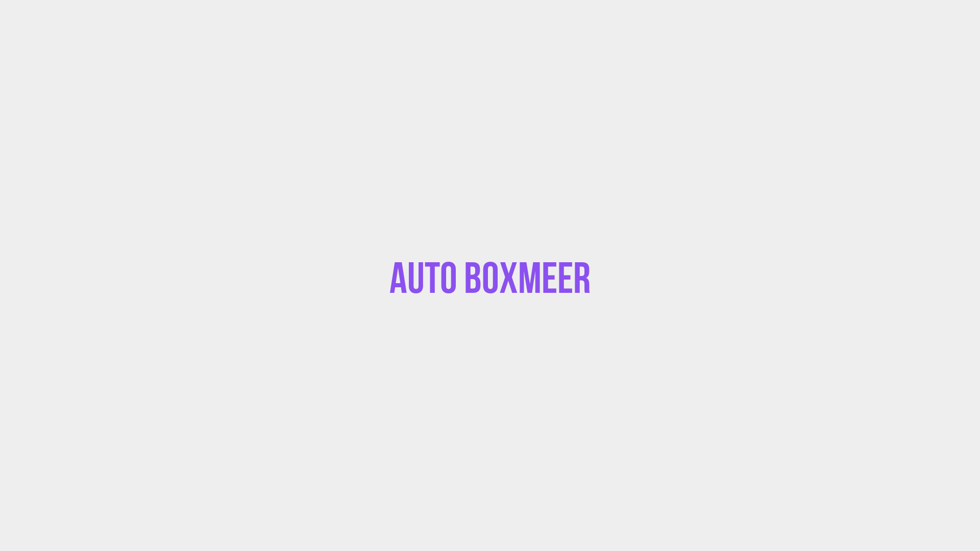 Placeholder image voor Auto Boxmeer