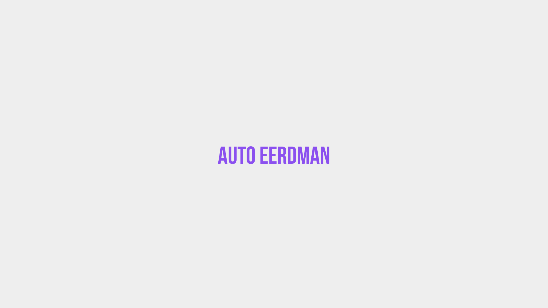 Placeholder image voor Auto Eerdman