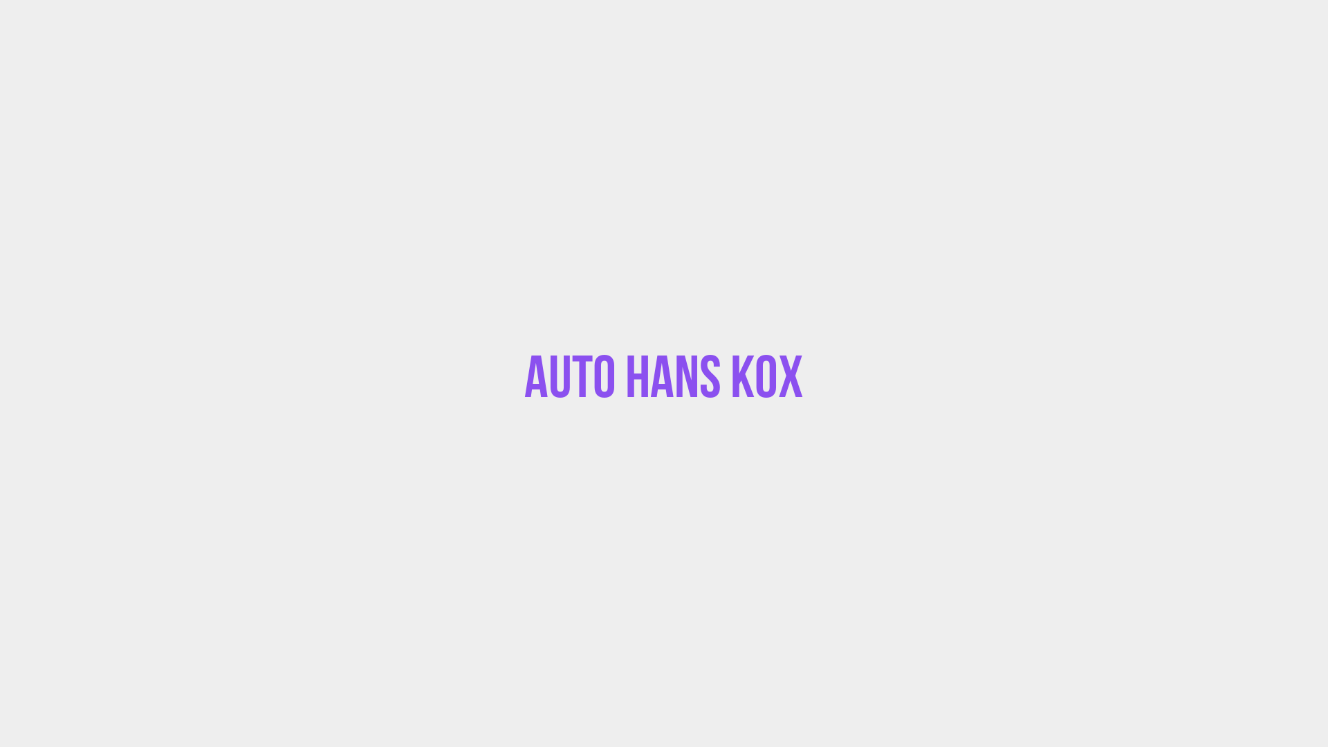 Placeholder image voor Auto Hans Kox