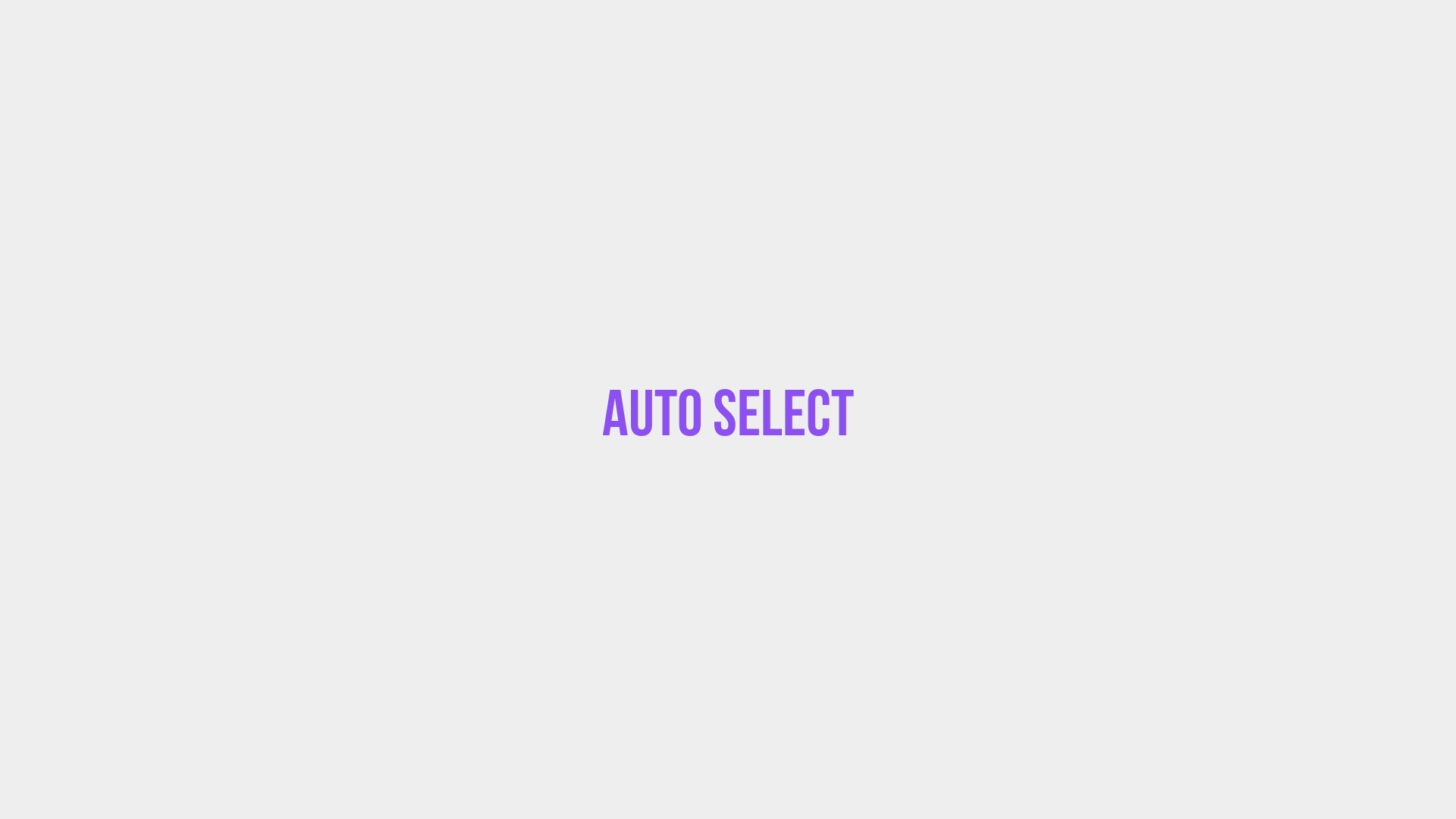 Placeholder image voor Auto Select