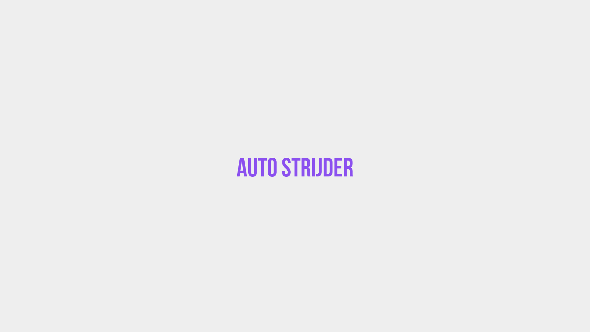 Placeholder image voor Auto Strijder