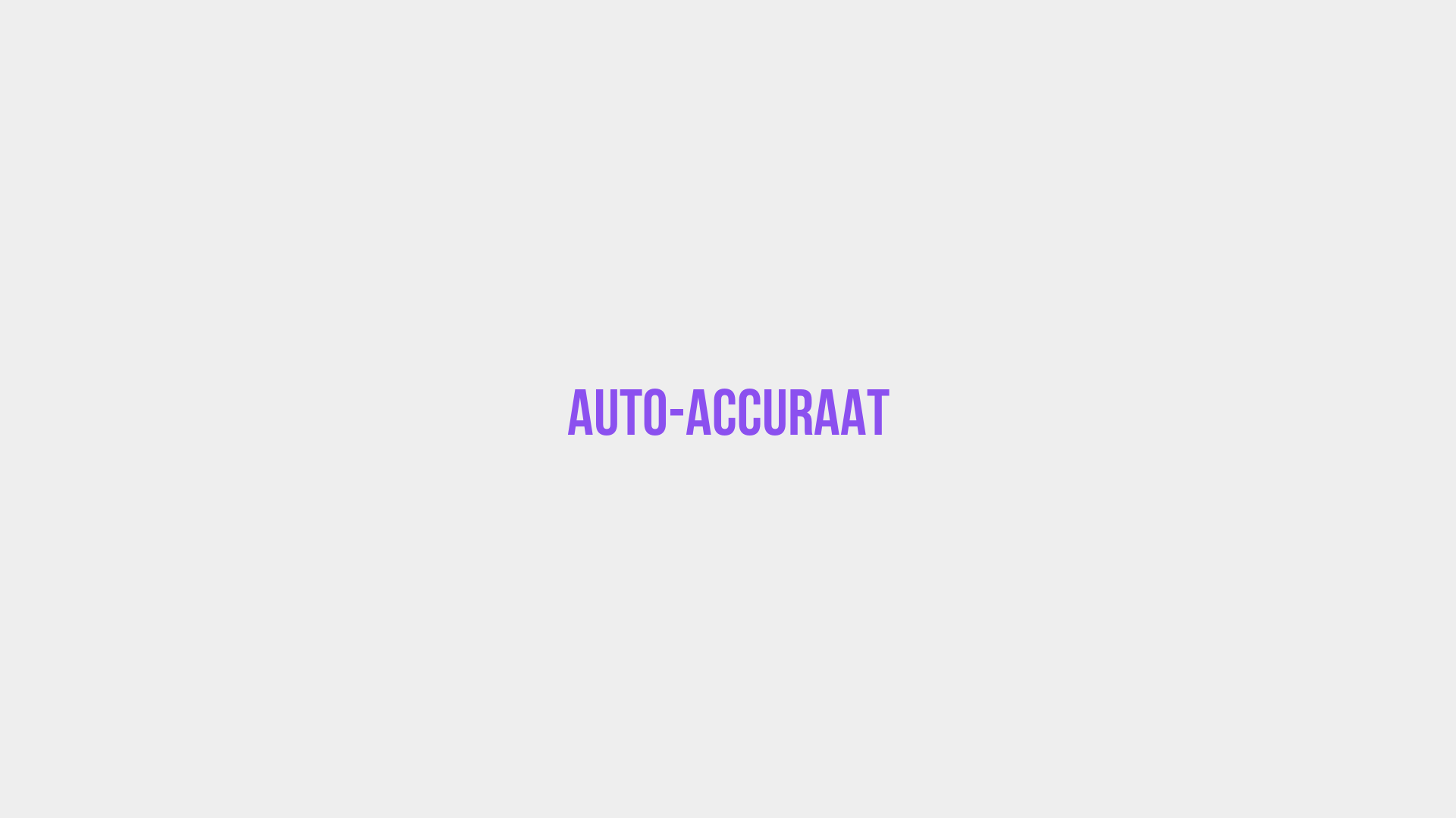Placeholder image voor Auto-Accuraat