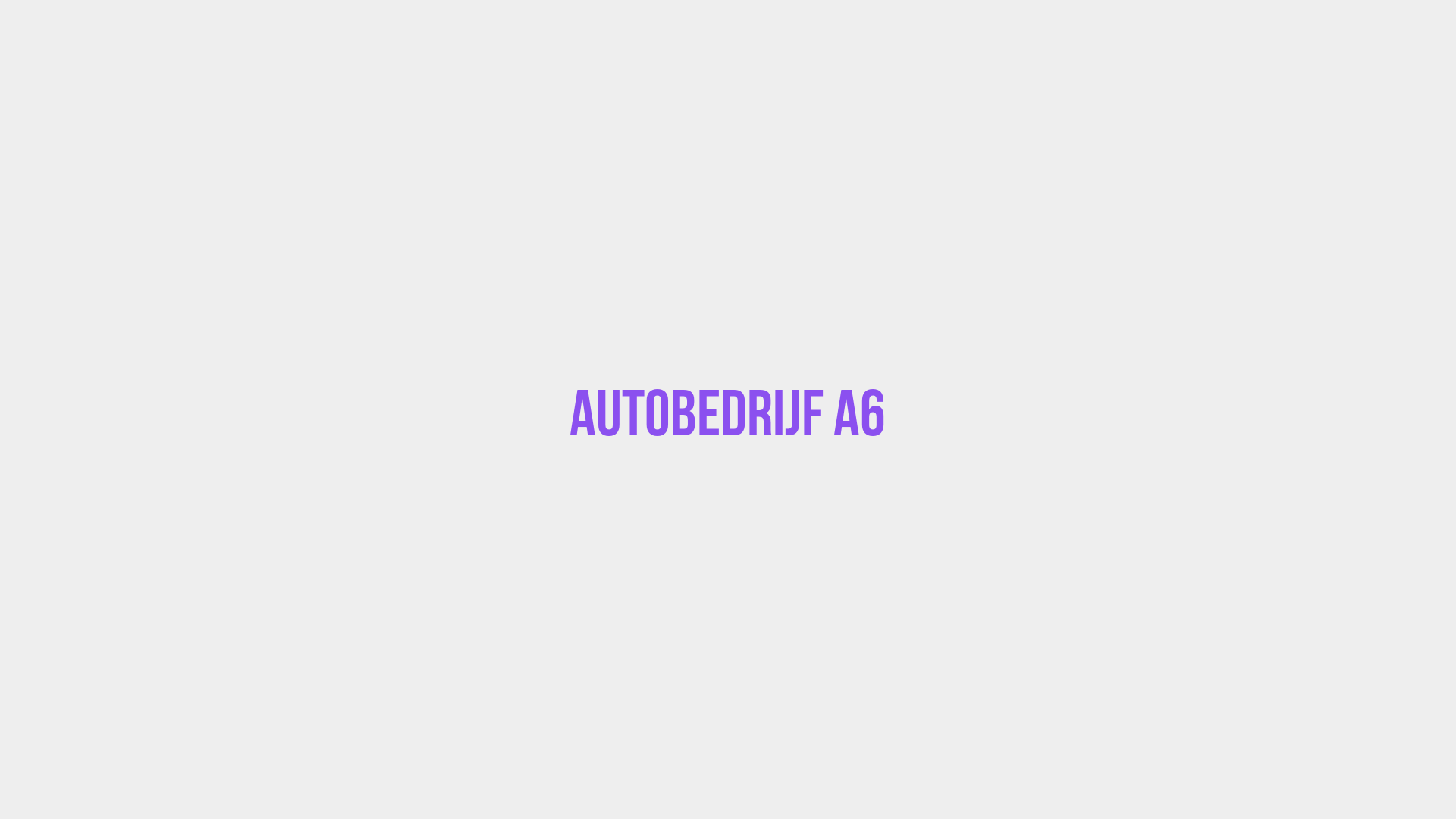 Placeholder image voor Autobedrijf A6