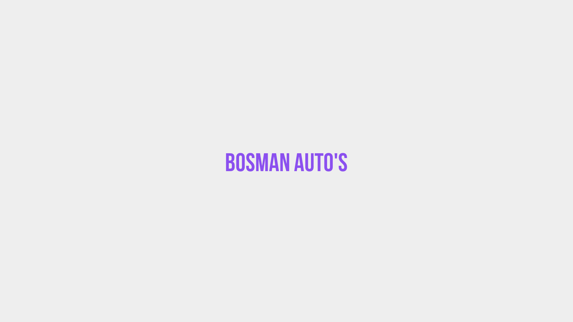Placeholder image voor Bosman Auto's